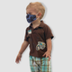 Kids Camouflage Cotton Face Mask With 2 Filter